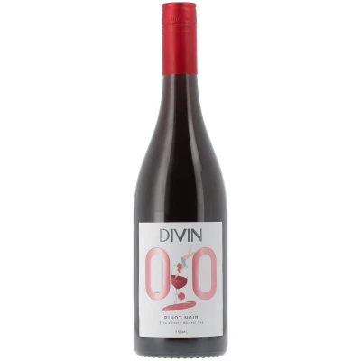 Vin Rosu dezalcoolizat Pinot Noir Divin 0% Alc. 0.75l